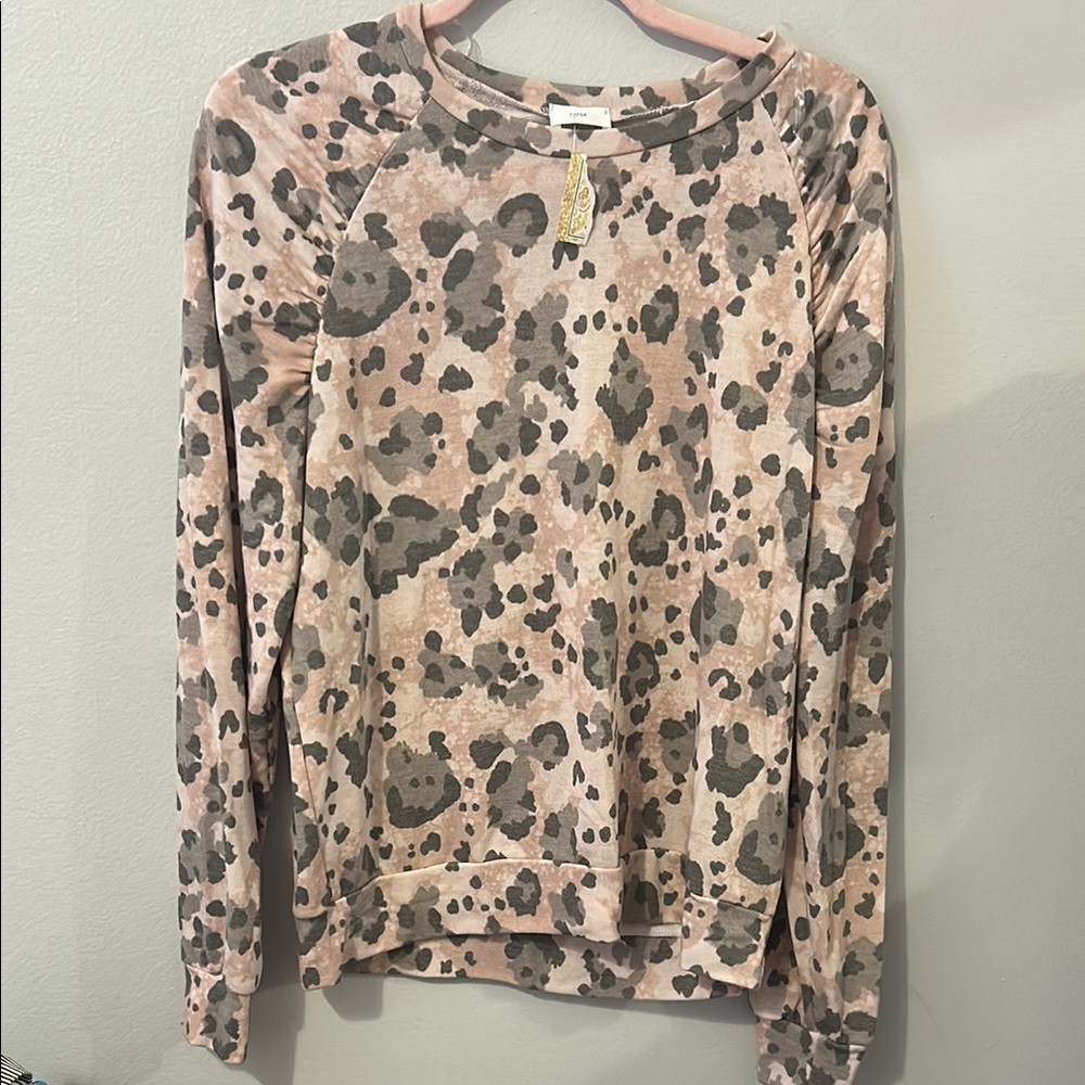 Leopard Print Women's Top